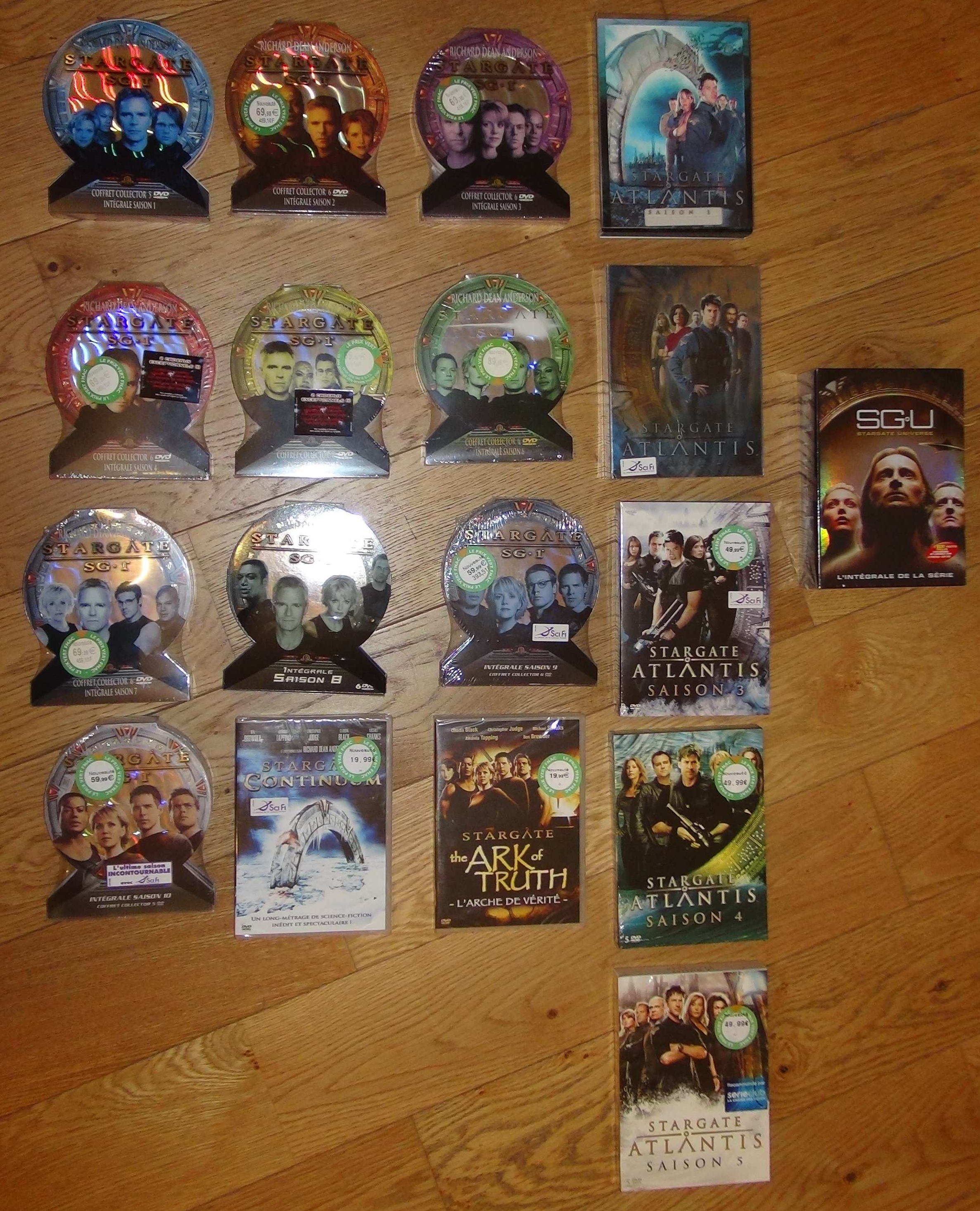 Integrale dvd : stargate : sg1 - atlantis - universe