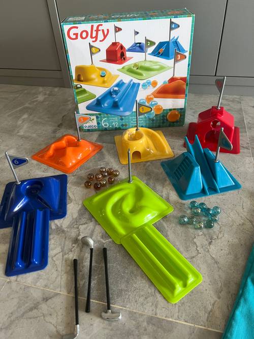 Jeu d’intérieur de golf - Djeco - Dj02001 - Golfy. Excellent état