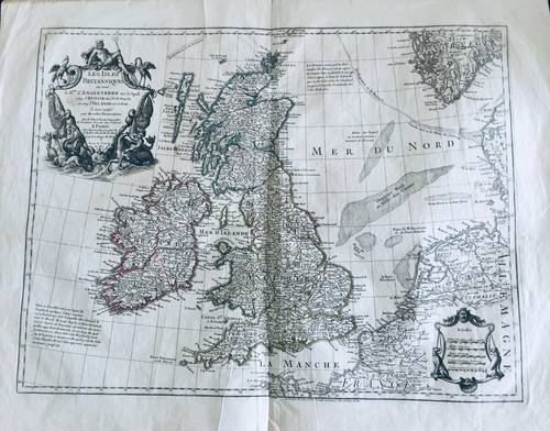 Les Isles Britanniques qui comprennent … Delisle