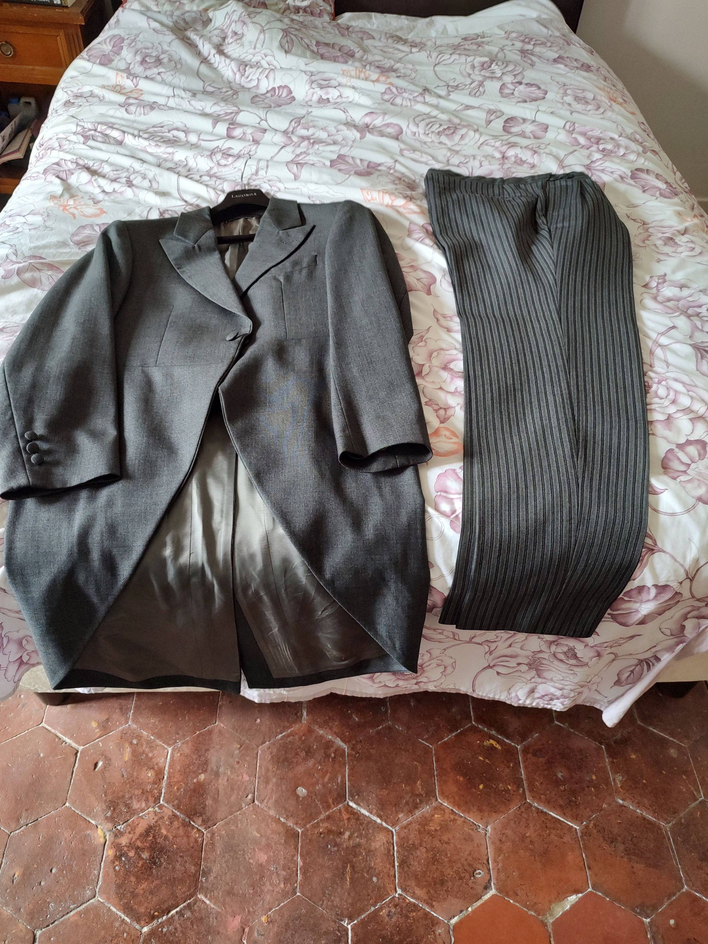 Veste jacquette et pantalon - Taille S