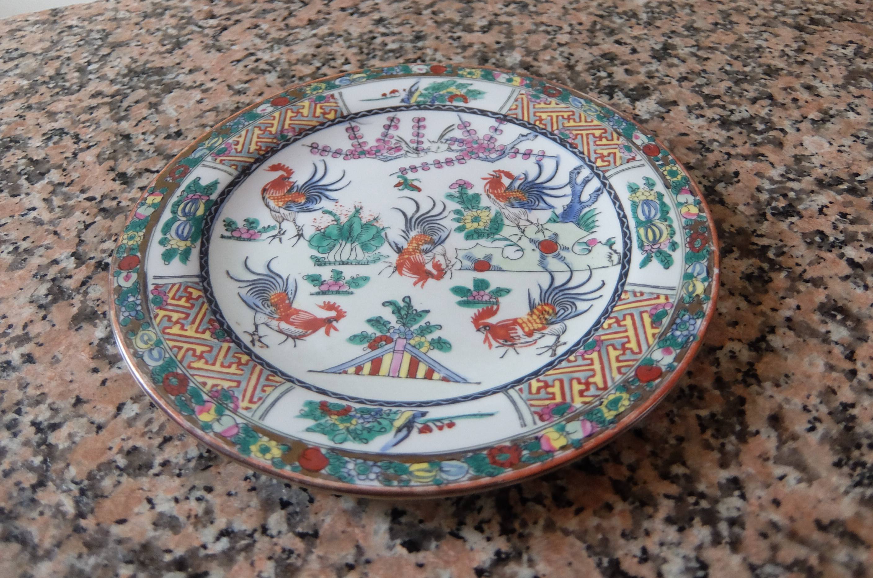Jolie assiette chinoise