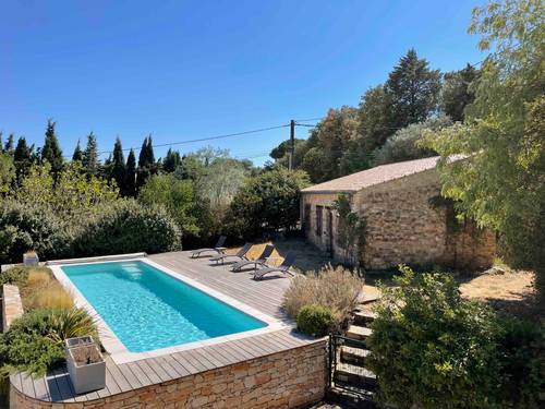 Loue jolie Bergerie dans le Gard, piscine, 9 couchages, grand jardin - Pont-Saint-Esprit (30)