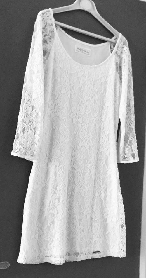 Jolie robe blanche Abercrombie - neuve taille M