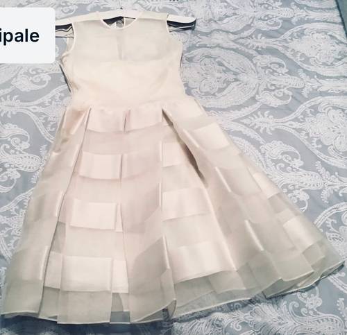Ravissante Robe Couture Paule Ka Vintage en soie sauvage et organza - état Neuf - Taille S
