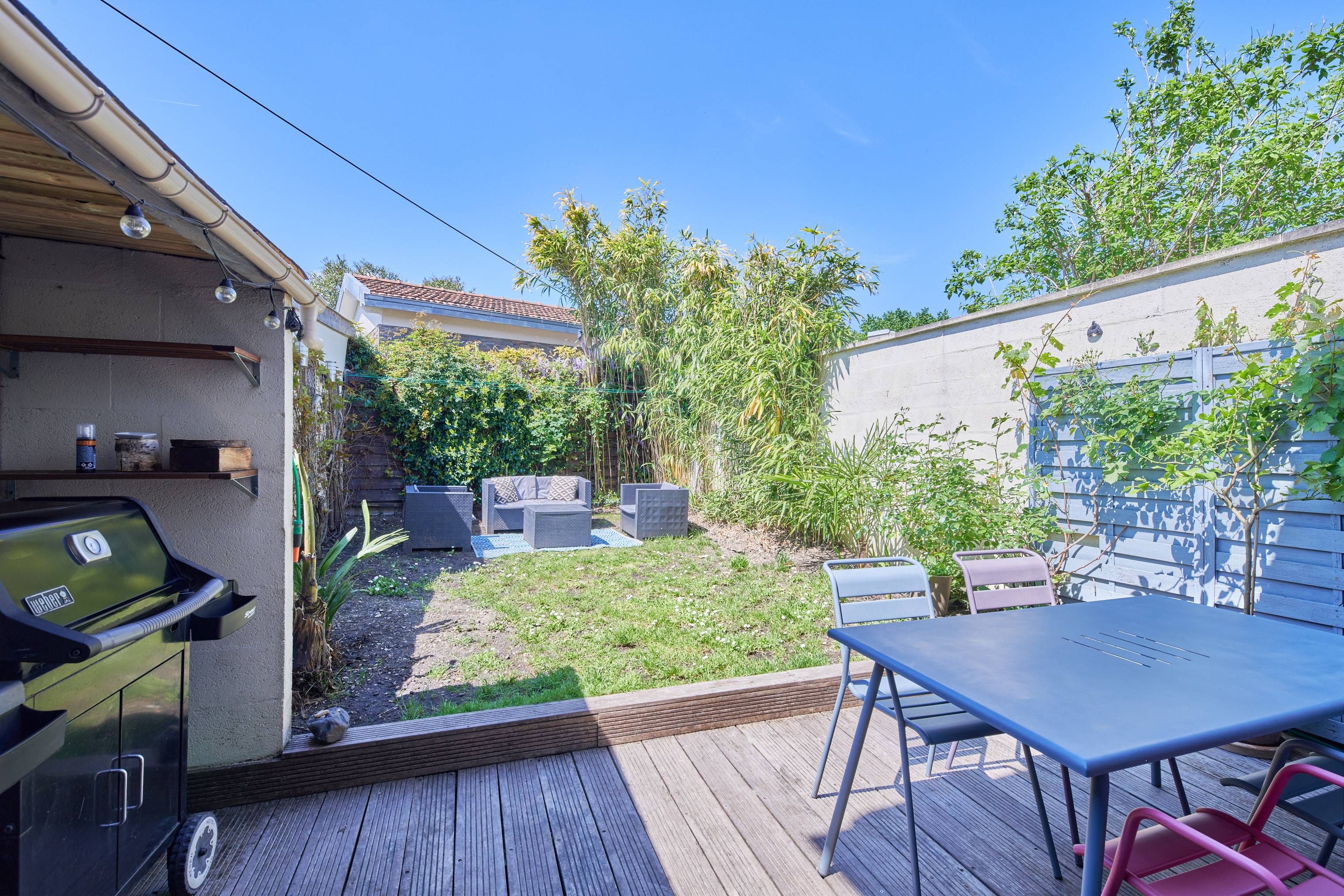 Vends Jolie échoppe bordelaise avec jardin, Nansouty/barrière de ...