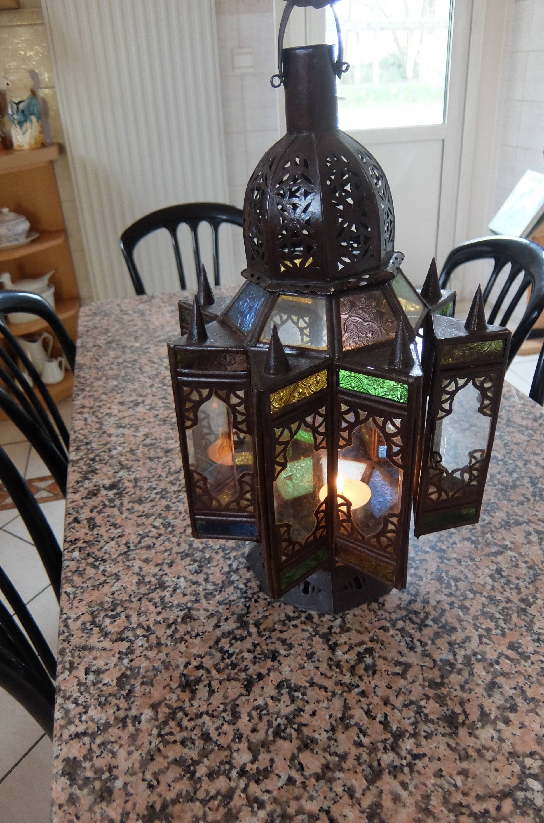 Tres jolie lanterne marocaine