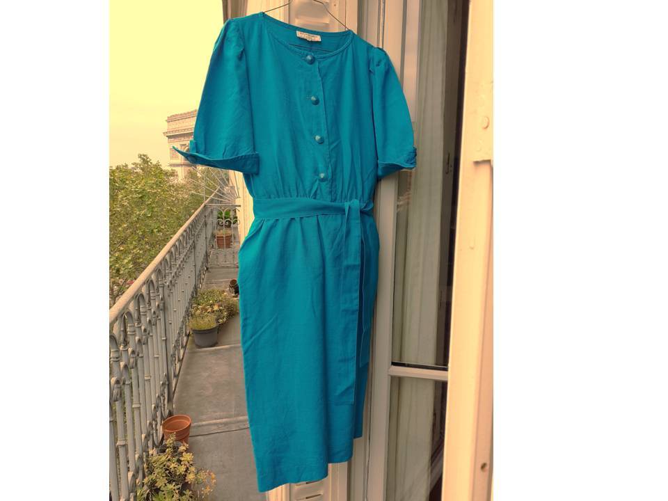 Jolie robe Yves St Laurent années 80 - Taille 44