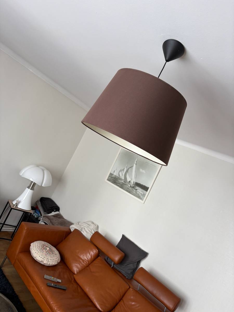 Très Jolie Suspension Marron en 50cm