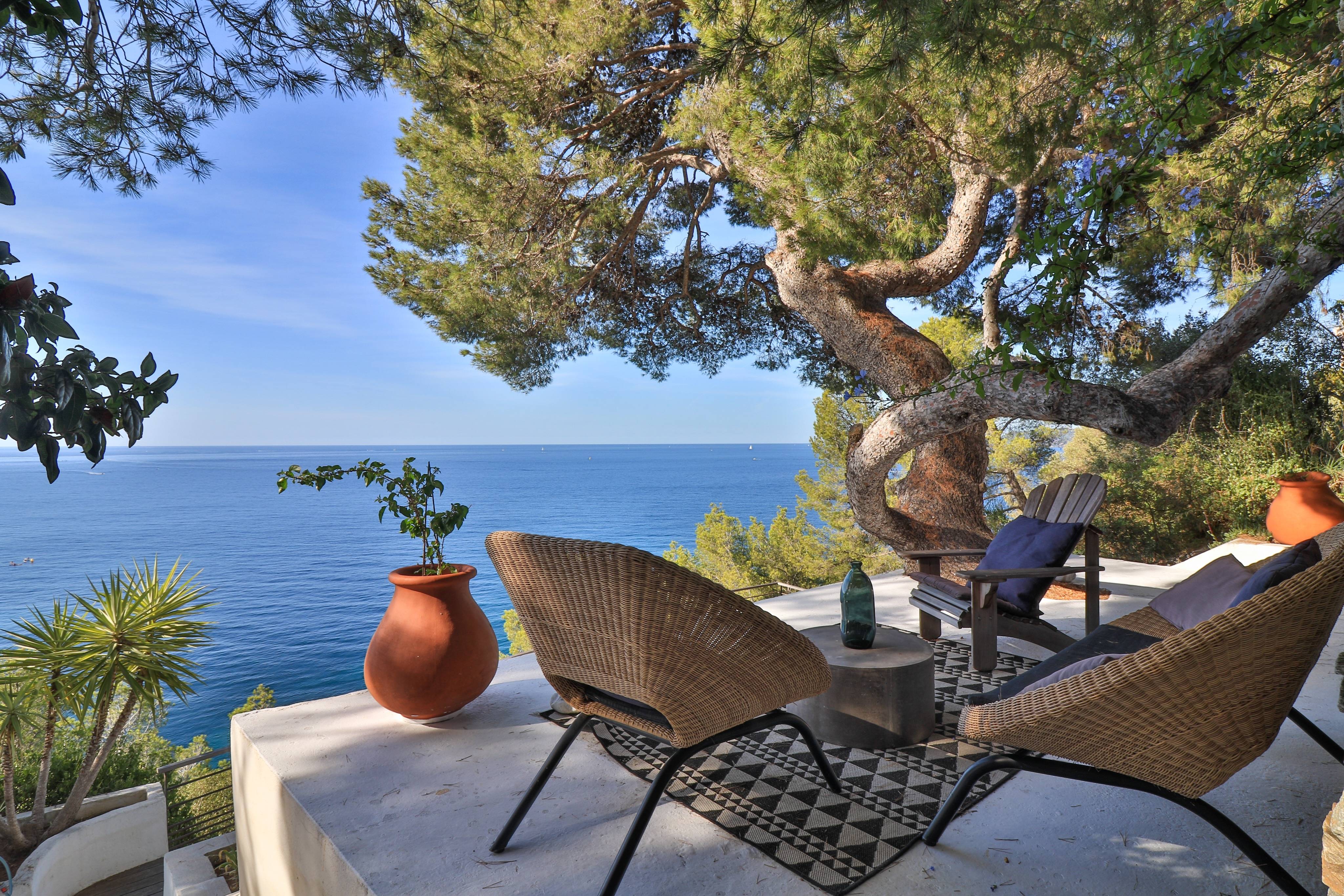 Loue villa dans le Var, 10 couchages, bord de mer - Le Pradet (83)