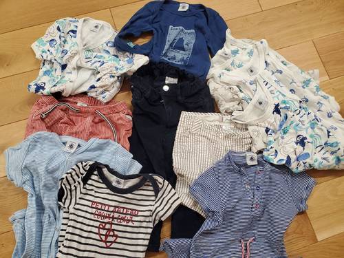 Vends jolis vêtements bébé - Taille 12 mois