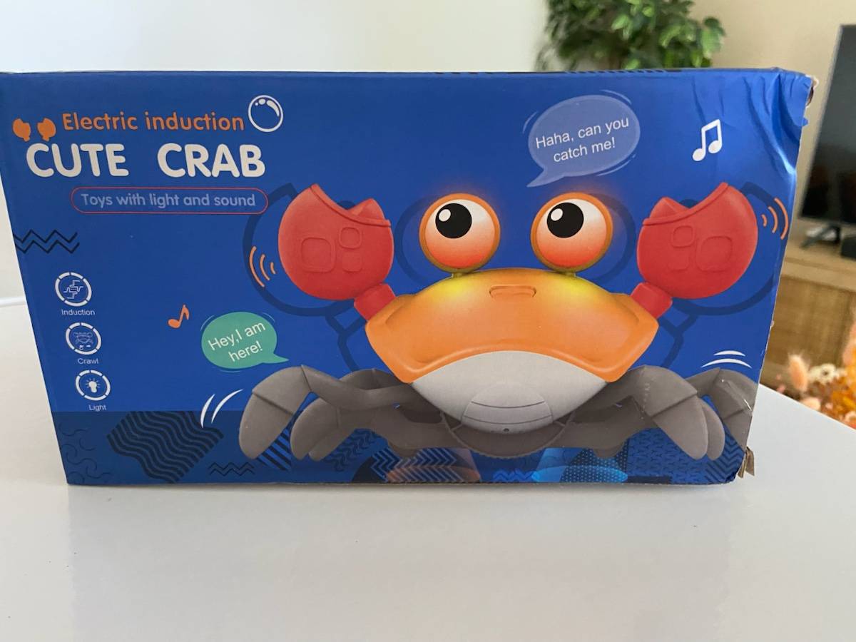 Jouet interactif musical, Cube Crab +3 ans