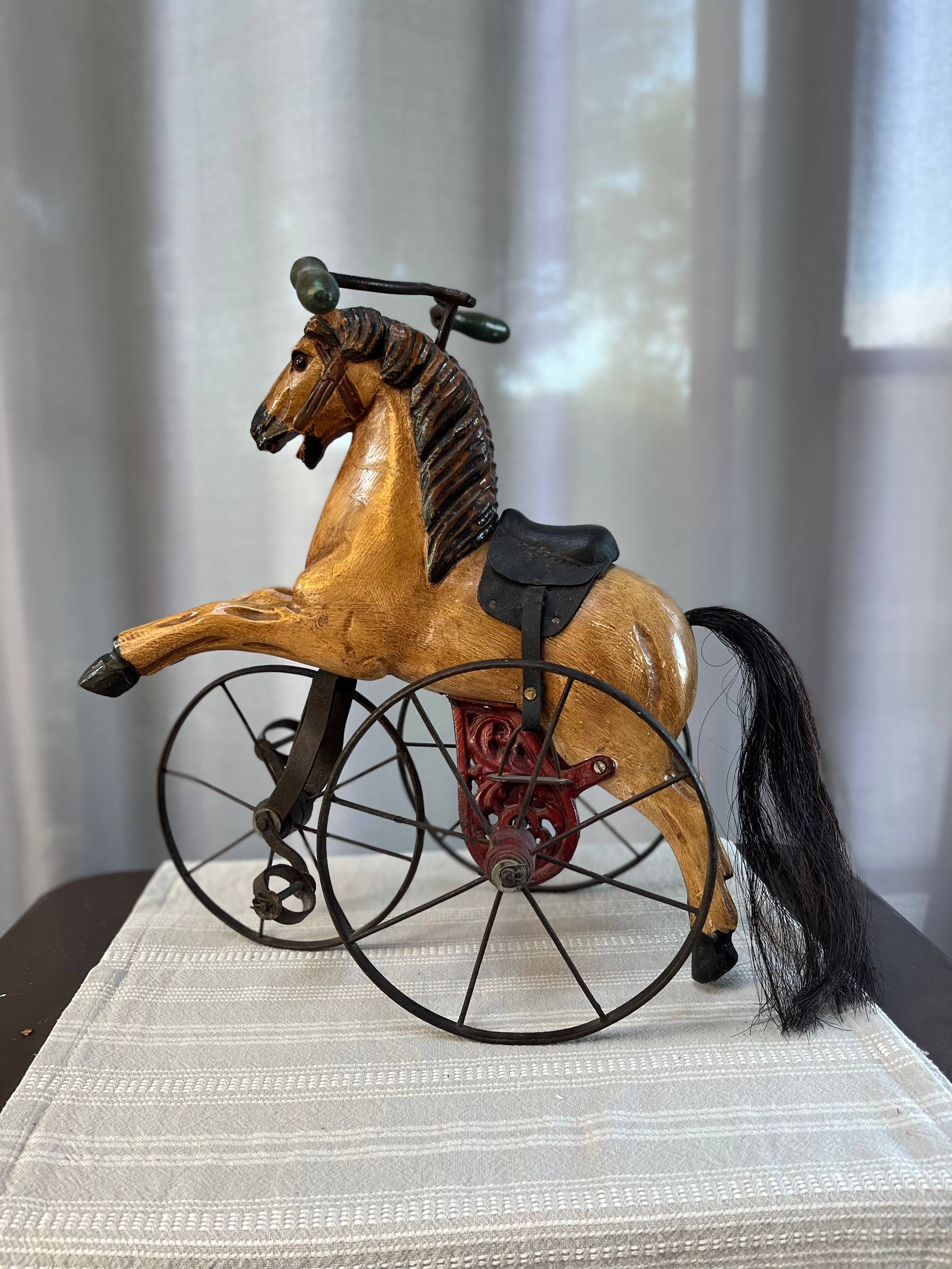 Jouet à Remonter éléphant Sur Tricycle - Figurine En étain Vintage - Décoration Rétro Ou Cadeau Collection - 6