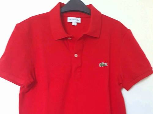Polo Lacoste rouge neuf taille S