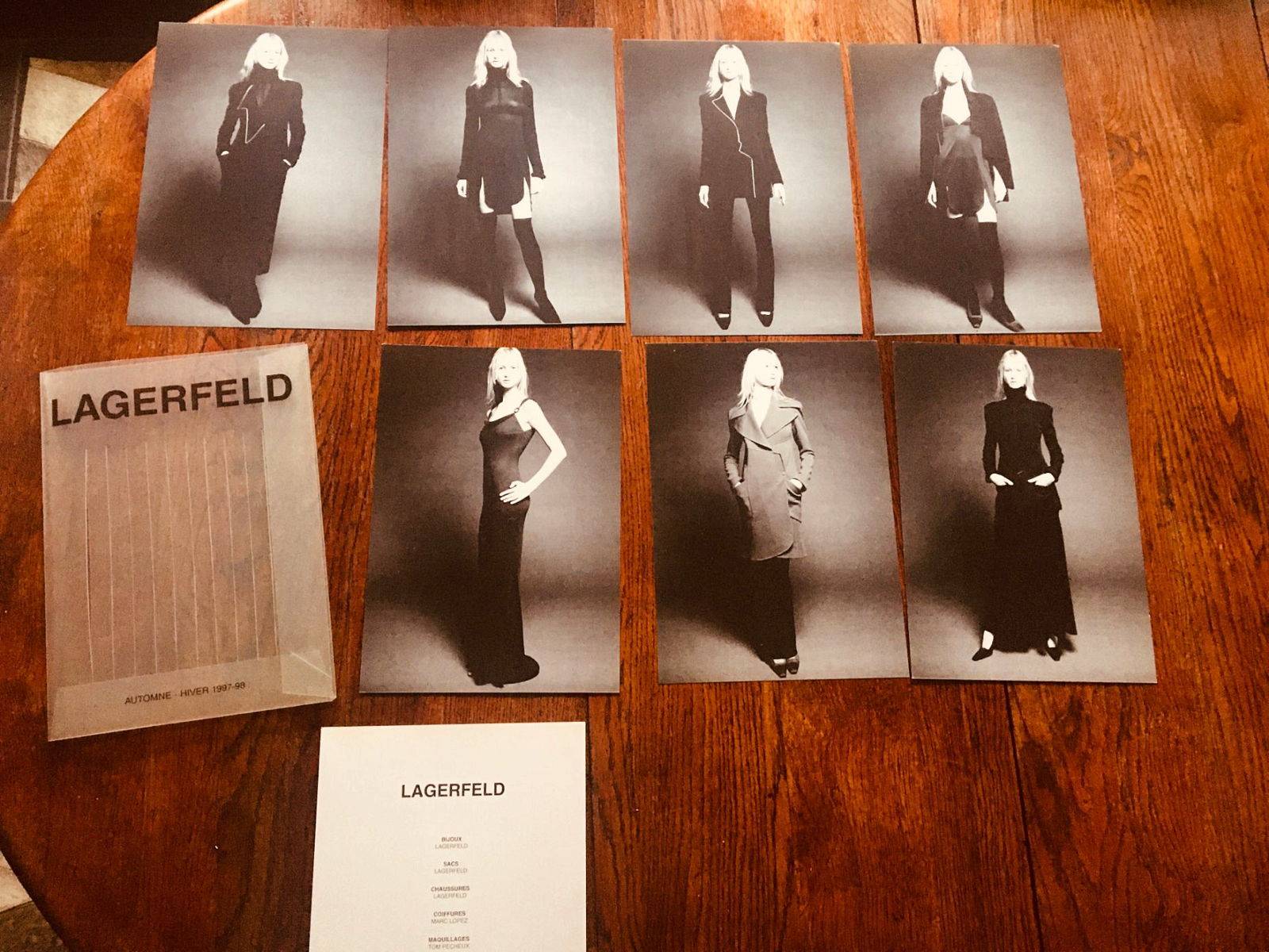 Karl Lagerfeld : dossier 7 photographies de mode