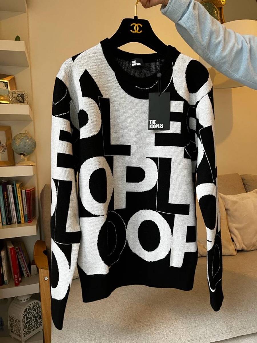 Ensemble Blazer Et Robe St. John - Tweed Métallisé Blanc/or/argent - Taille 14 - Neuf Avec étiquette