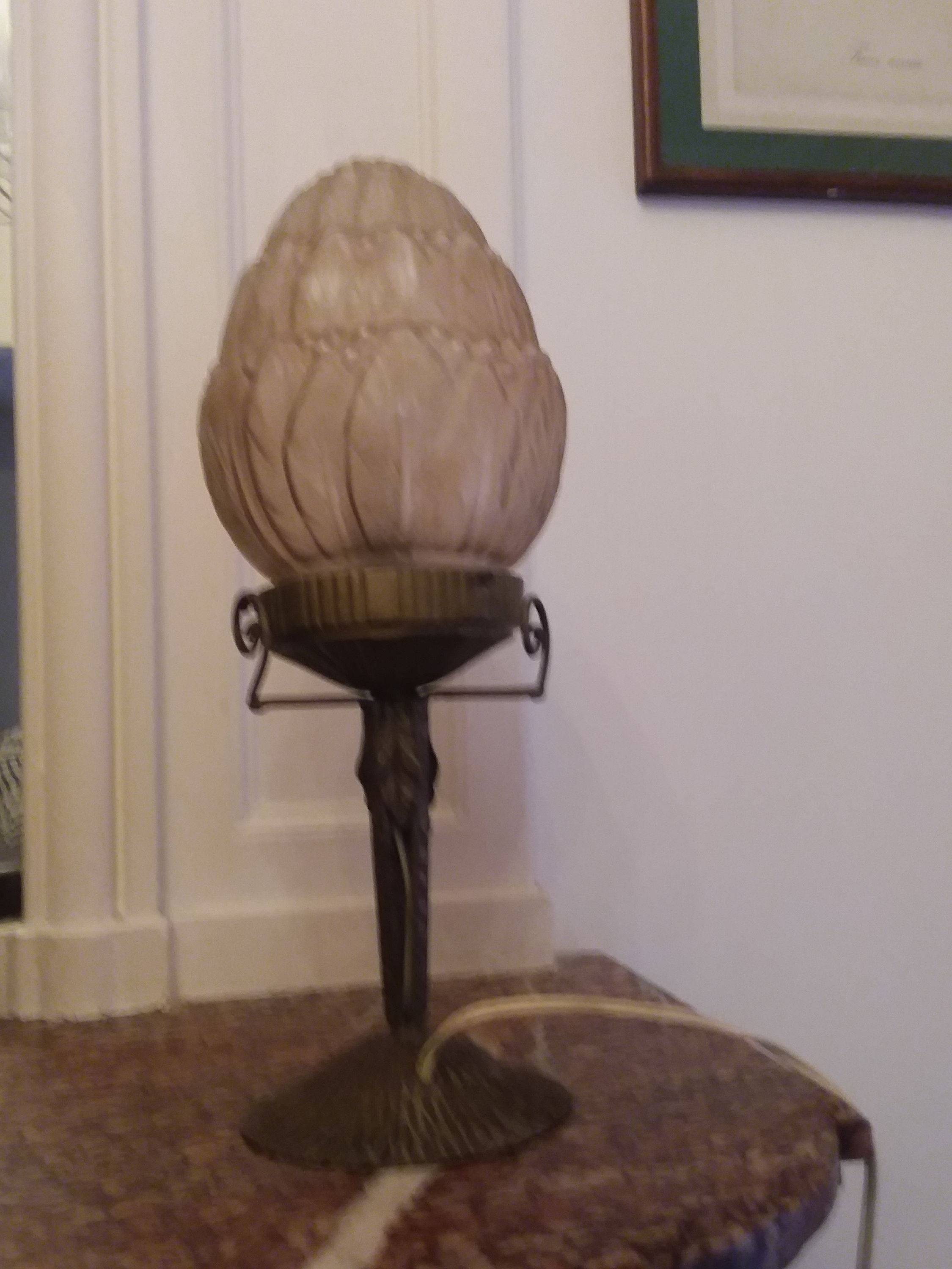 Lampe ancienne art déco