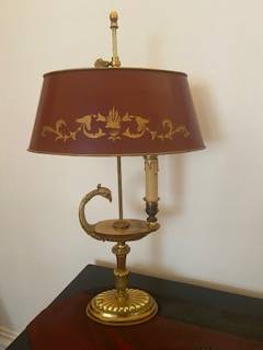 Lampe Bouillotte style Empire