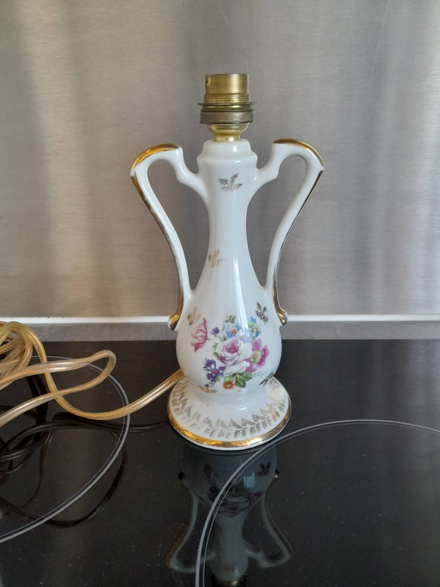 Vends Lampe de chevet en porcelaine