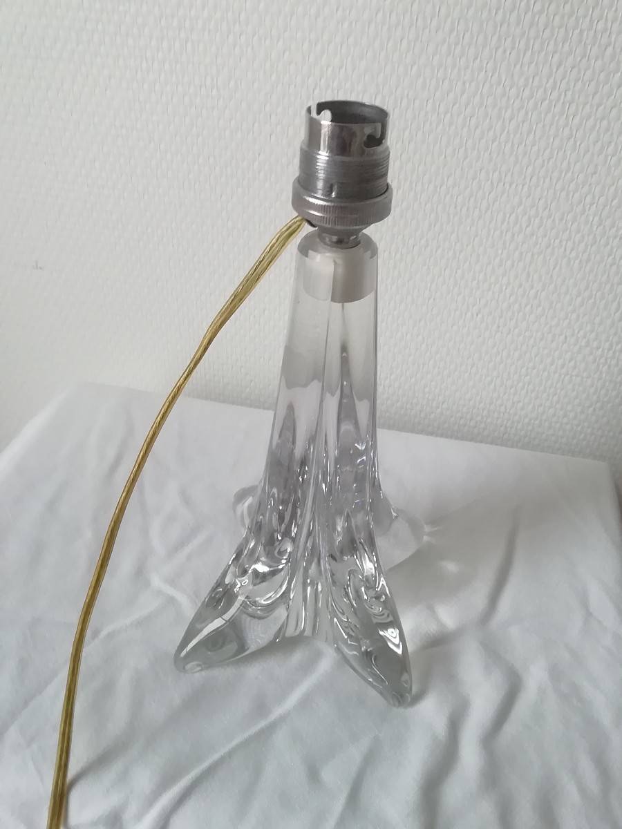 Vends pied de lampe cristal de Lorraine