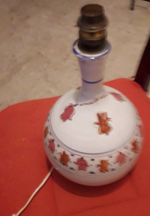 Pied de lampe