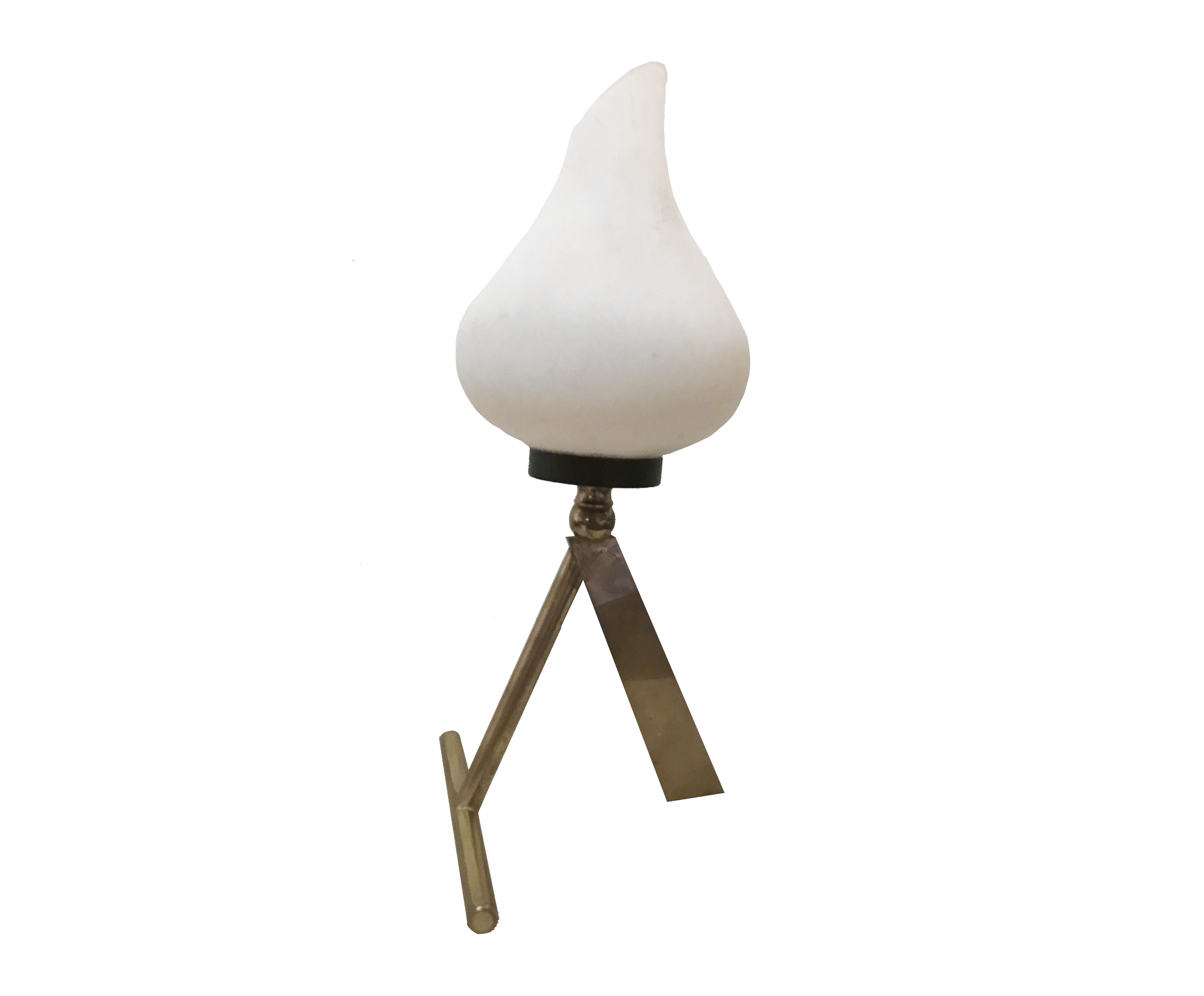 Lampe de table Vintage • Flamme • 1950