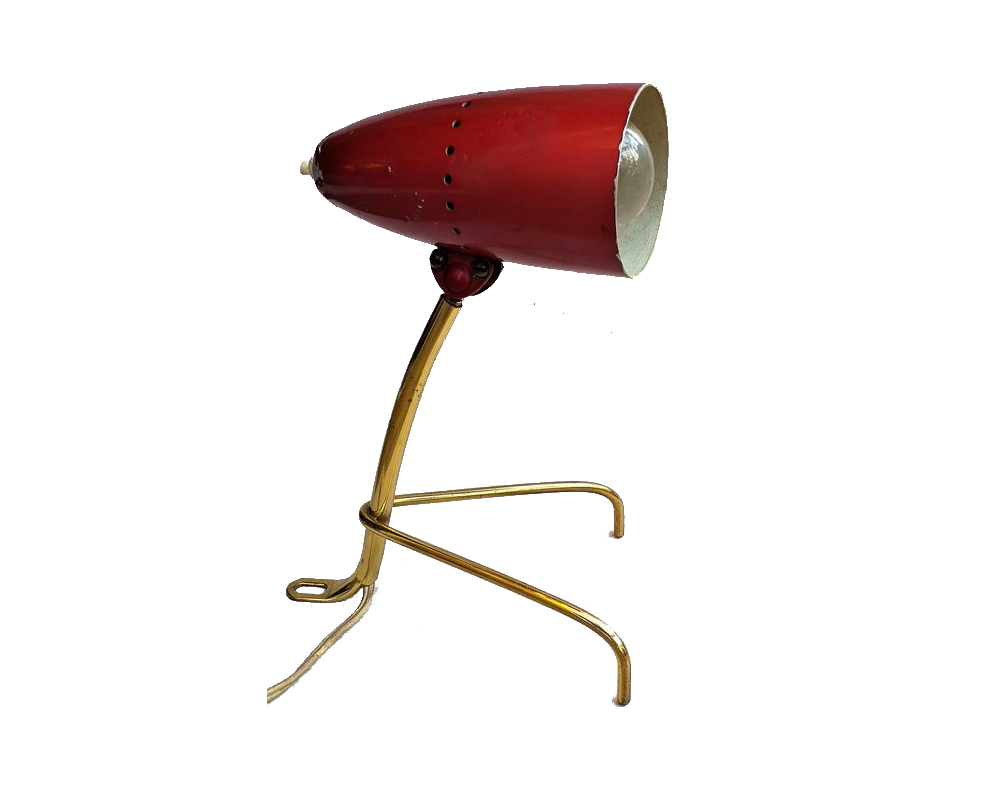 Lampe Vintage • Applique • Cocotte • Rupert Nikoll • 1950