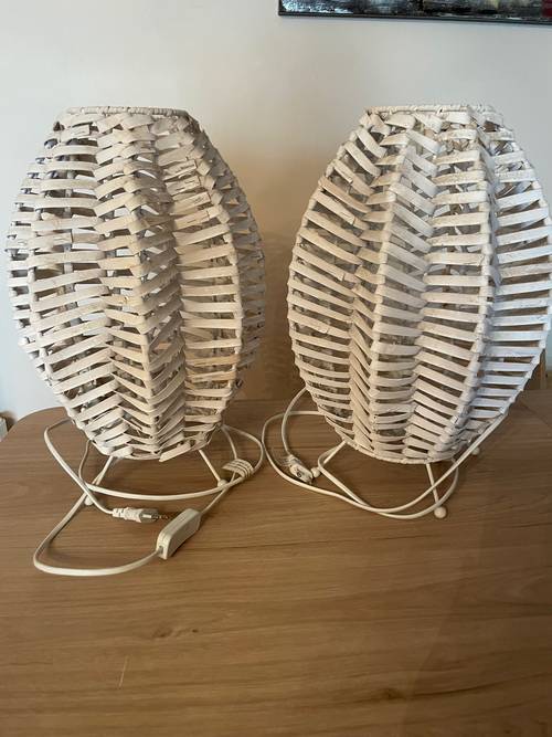 Vends lampes bohème comme neuves