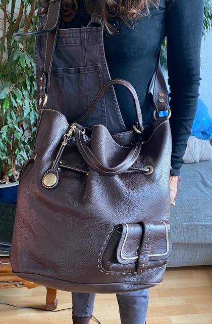 Sac Lancel premier flirt XL bandoulière