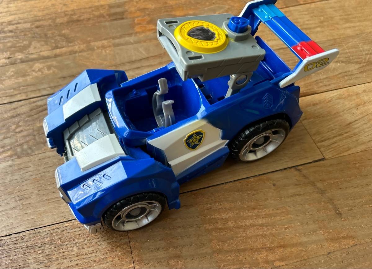 Lanceur de missiles, véhicule Pat Patrouille de Police