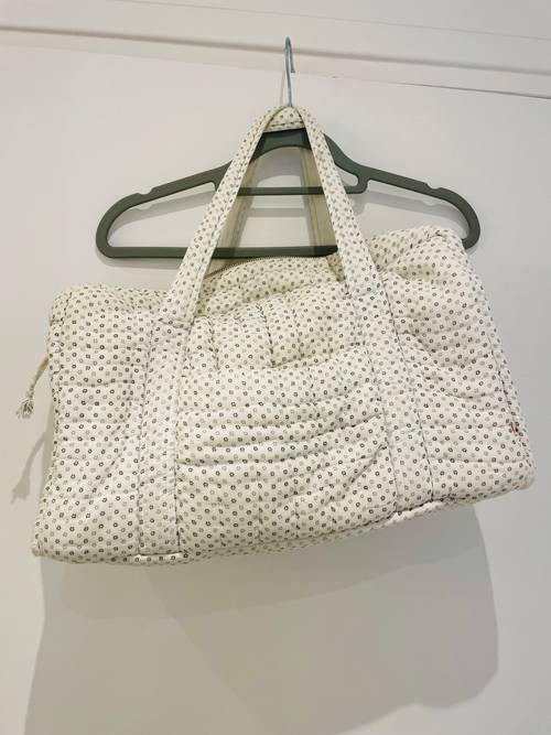 Vends sac à langer Bonpoint Liberty mixte en coton avec fermeture éclair