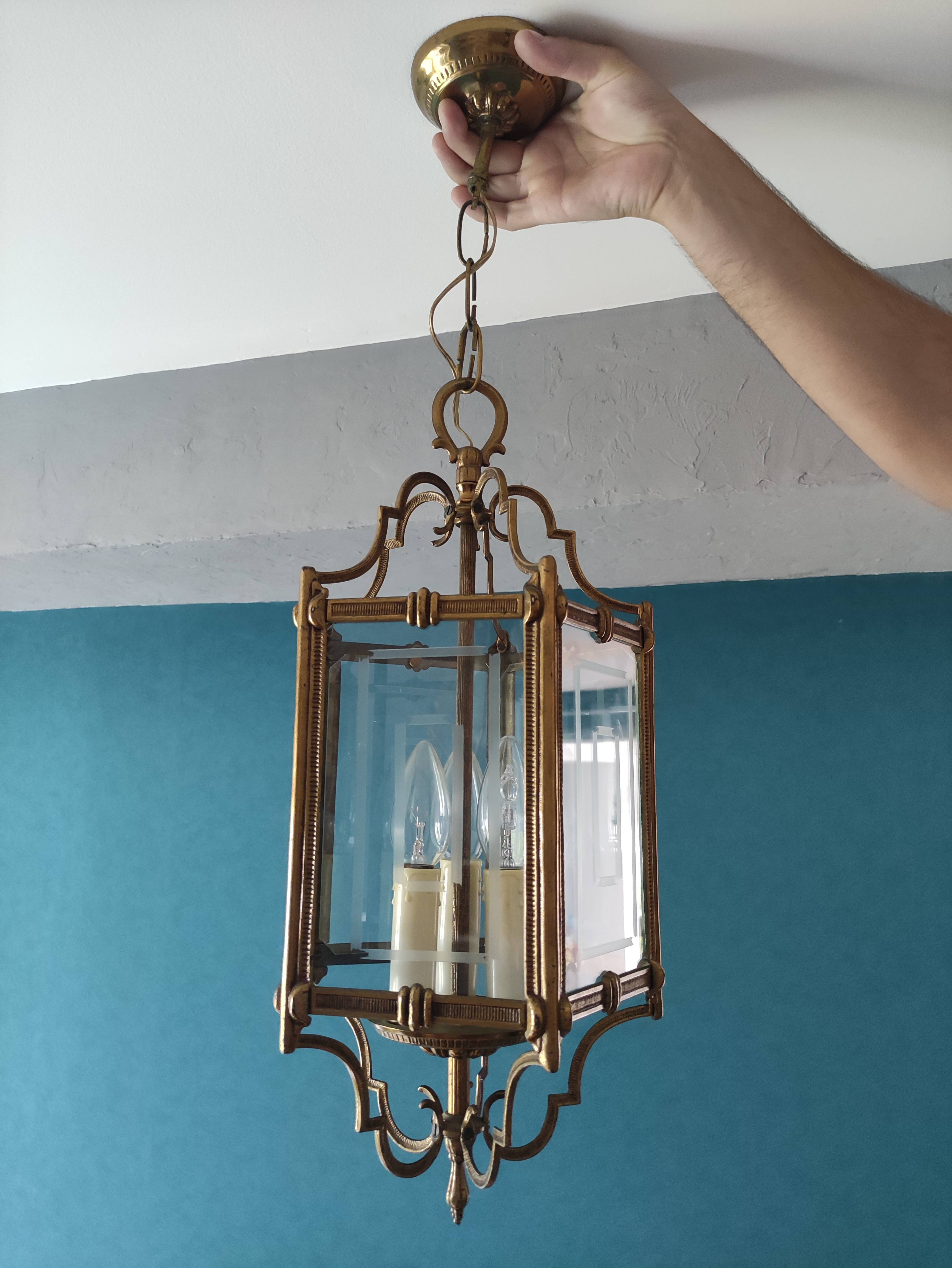 Lanterne De Vestibule En Bronze Dor Style Louis XVI On Gens De Confiance