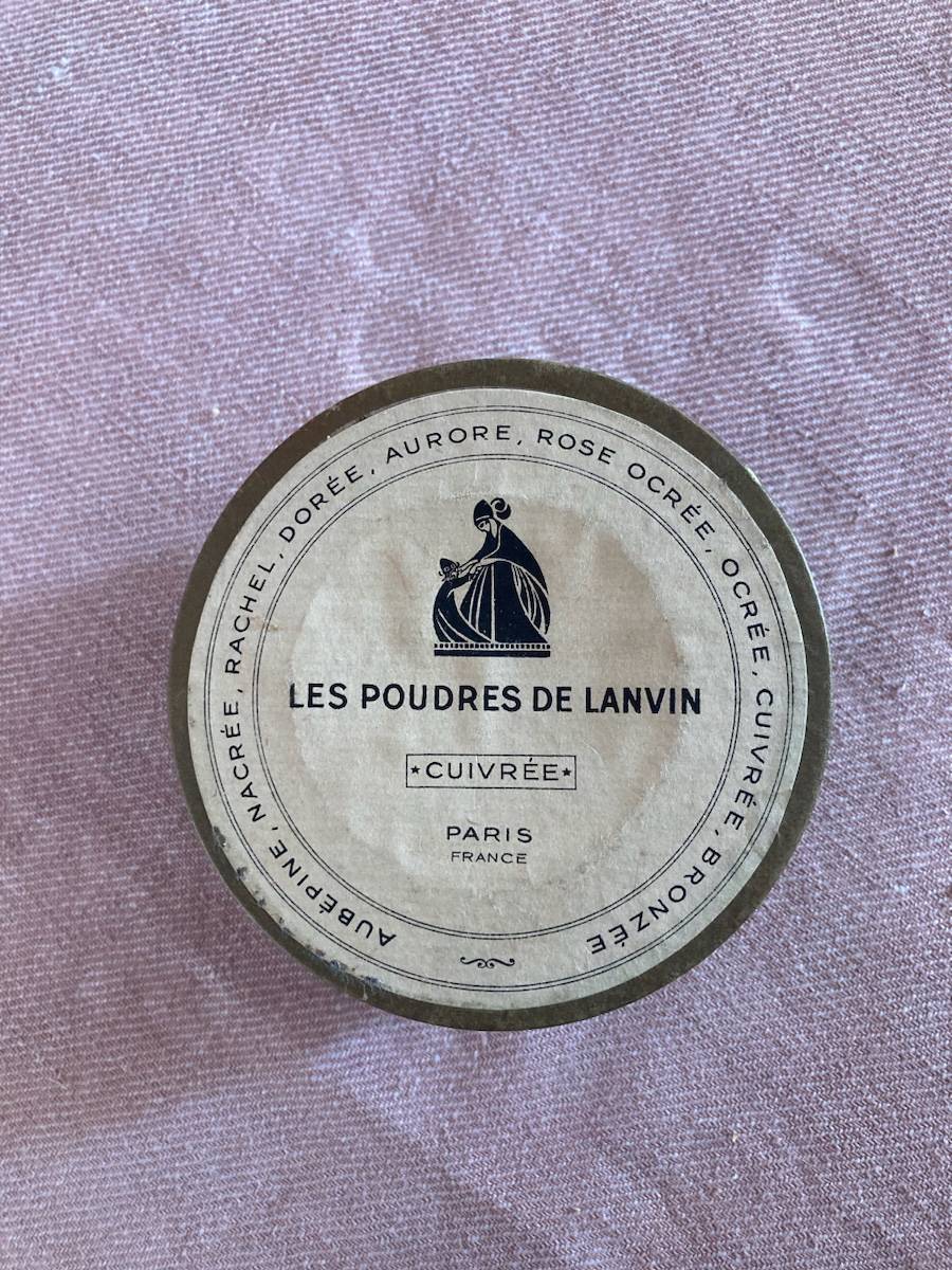 Lanvin parfum poudre ancien