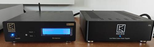 Lecteur réseau / transport / Streamer EBRAVO KECES et double alimentation linéaire KECES P6