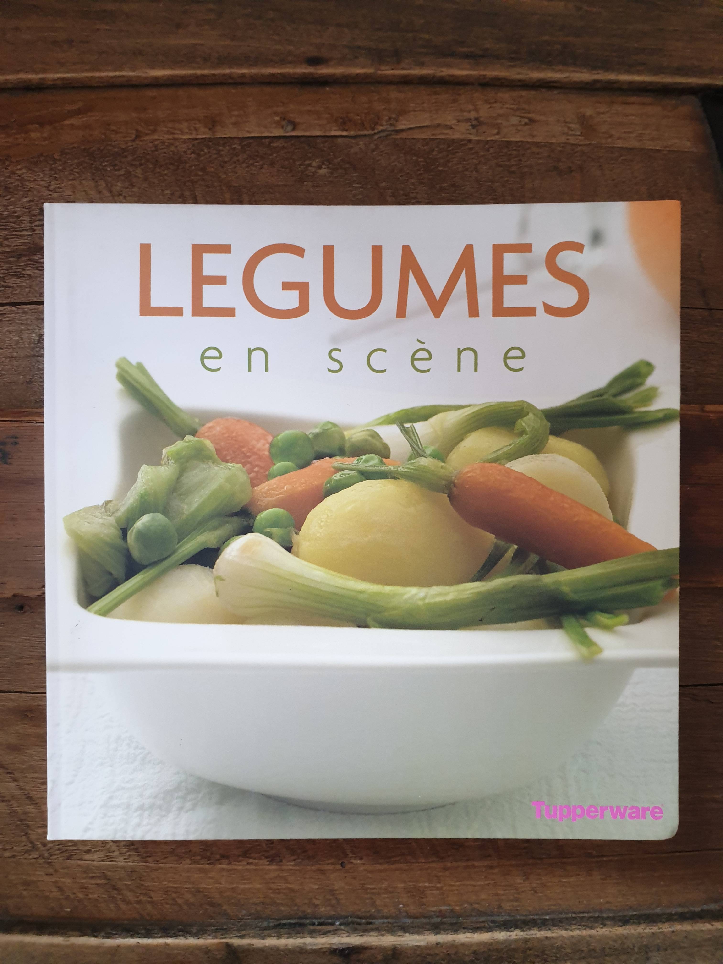 Livre Légumes en scène, neuf, Tupperware