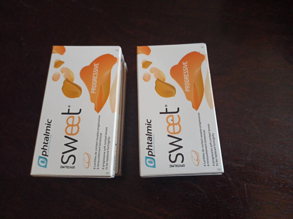 Vends lentilles ophtalmiques sweat