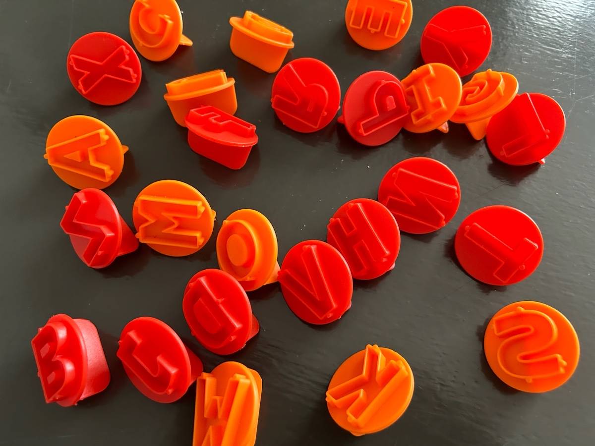 Vends lettres de l’alphabet neuves