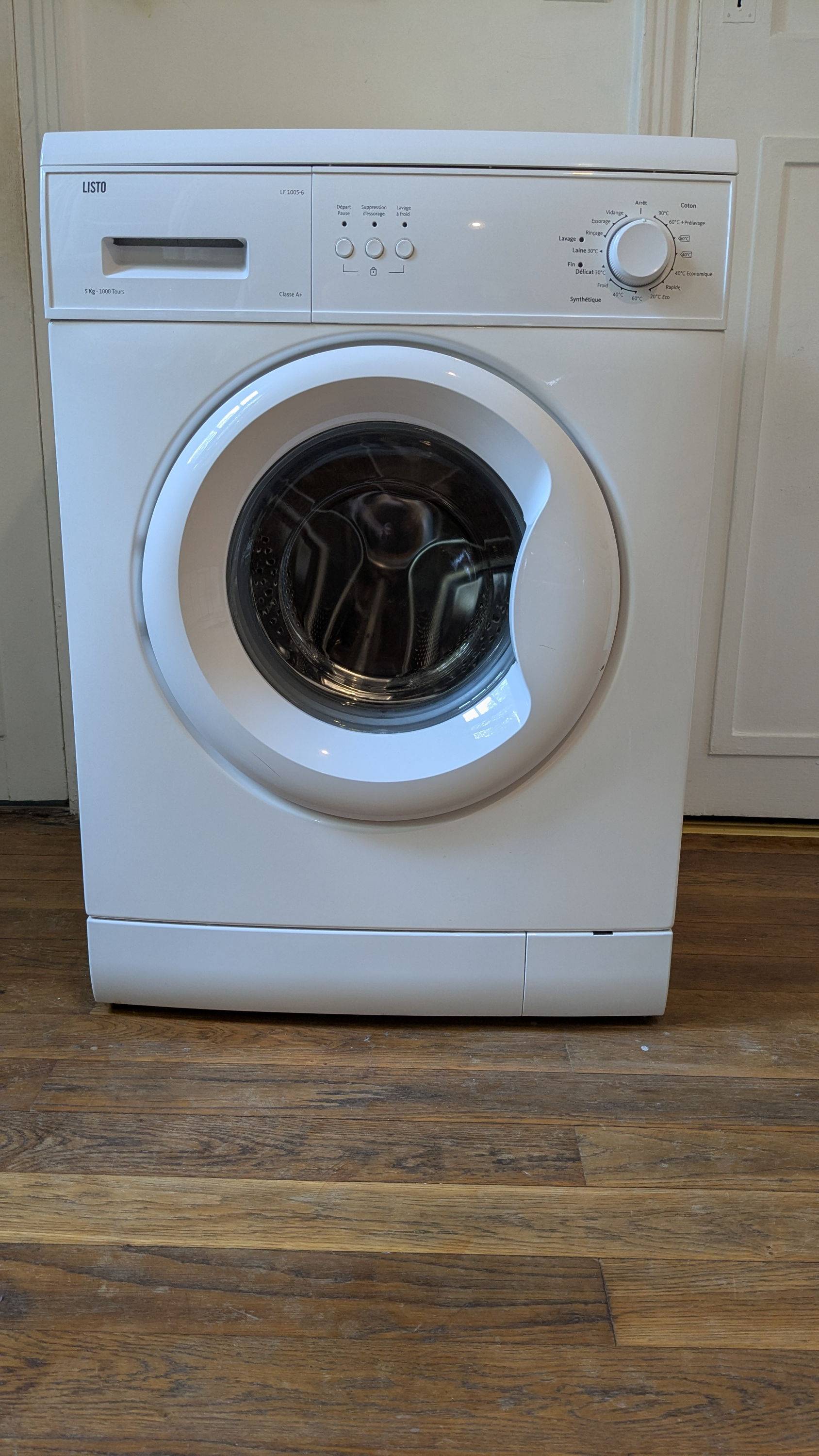 Lave-linge hublot compact - Etat Neuf