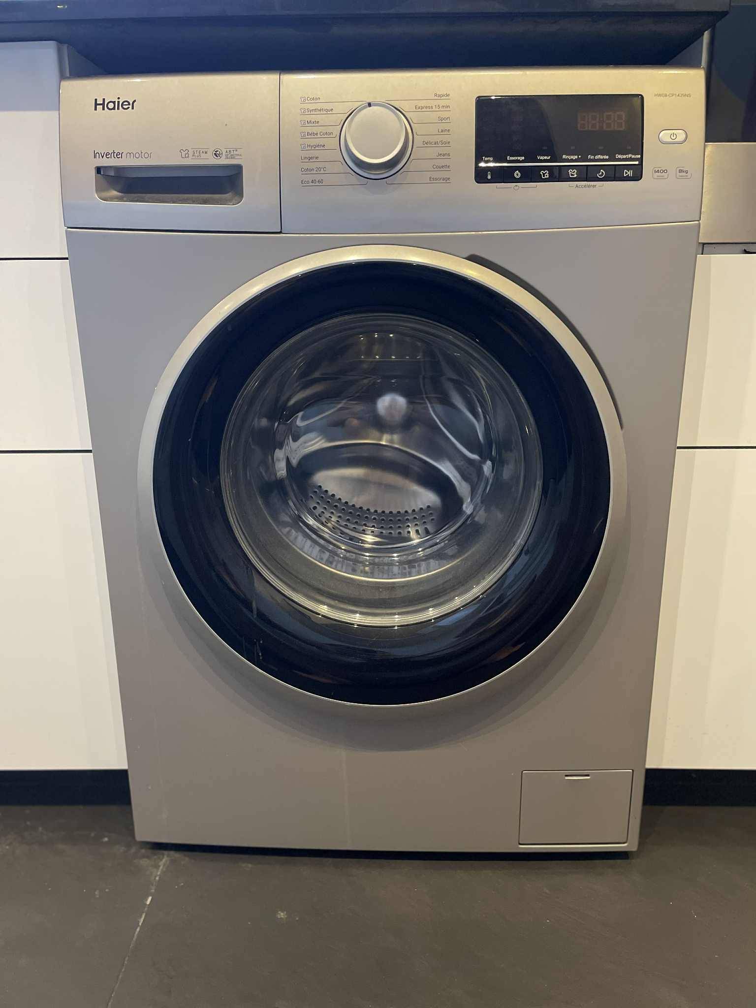 Lave linge hublot Haier