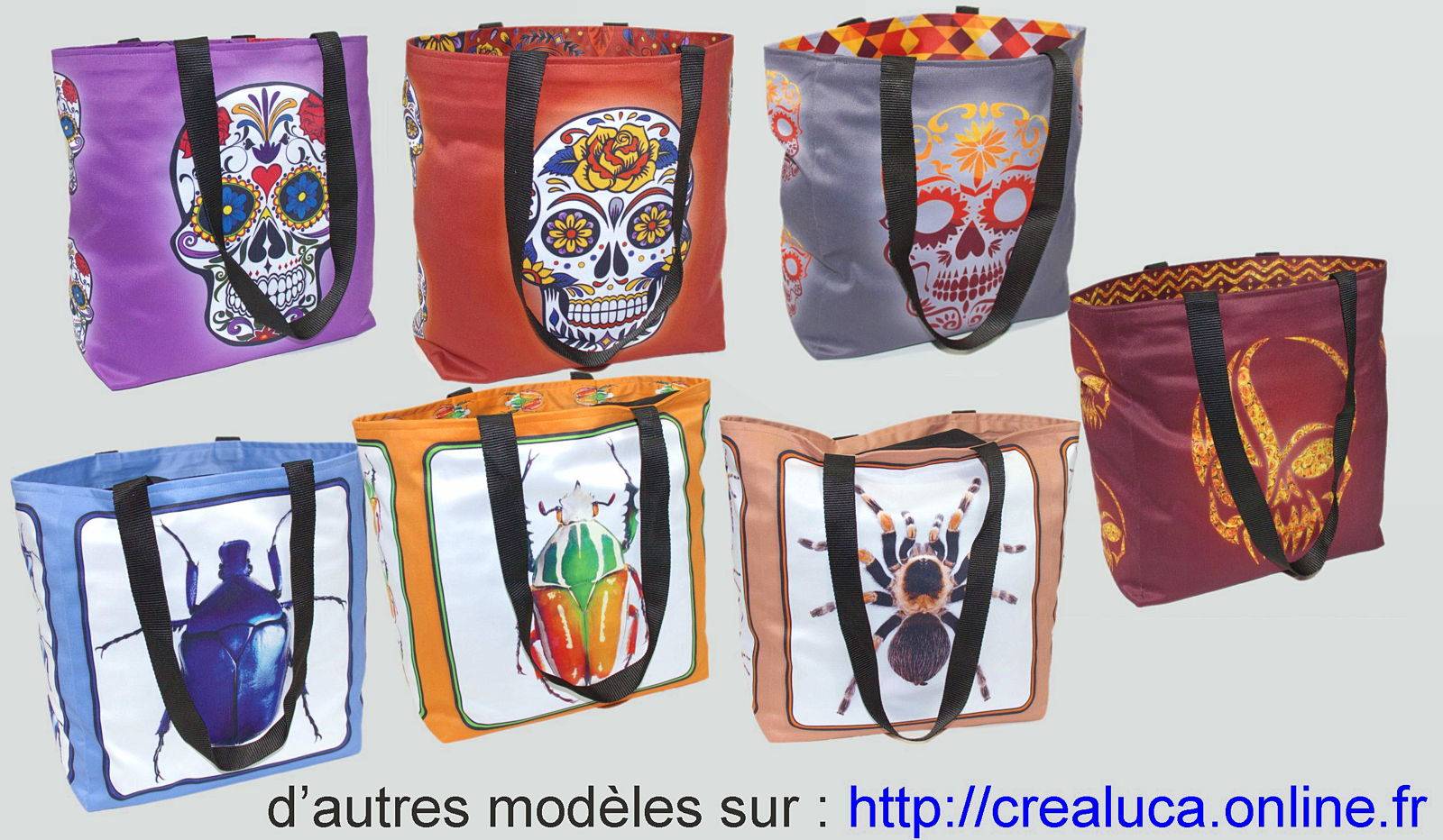 Vends sacs cabas et autres
