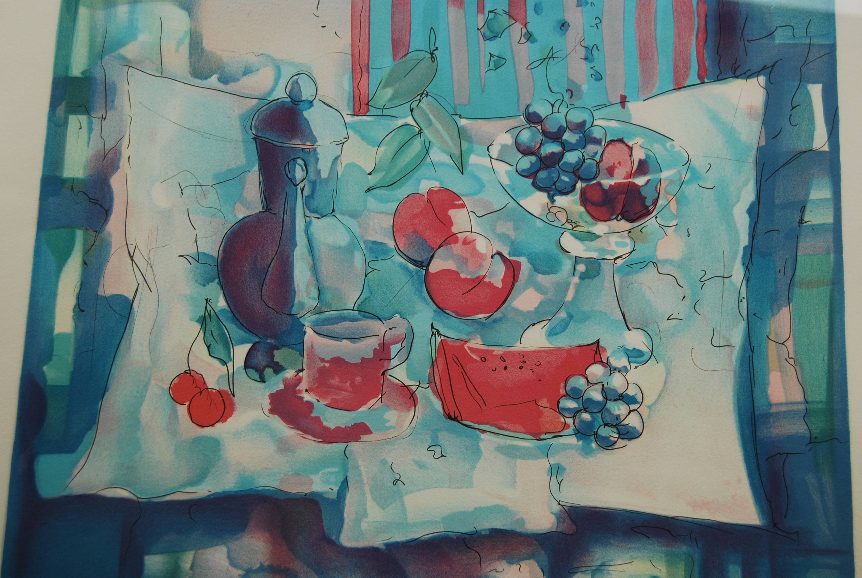 Lithographie TONY AGOSTINI signée et numérotée