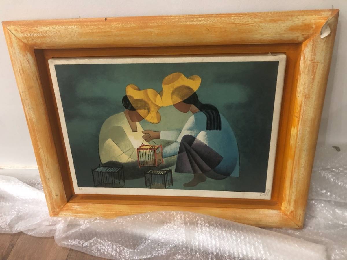 Lithographie originale numérotée signée TOFFOLI