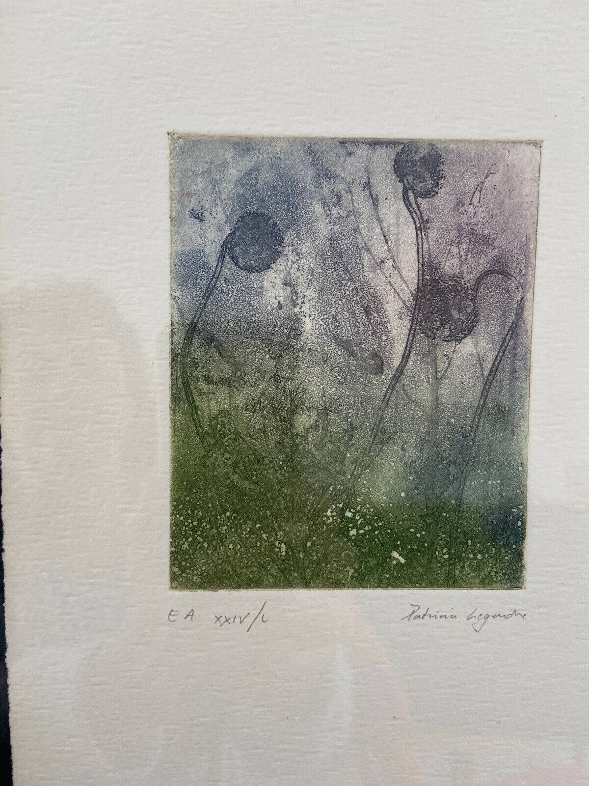 2 lithographies encadrées Patricia Legendre