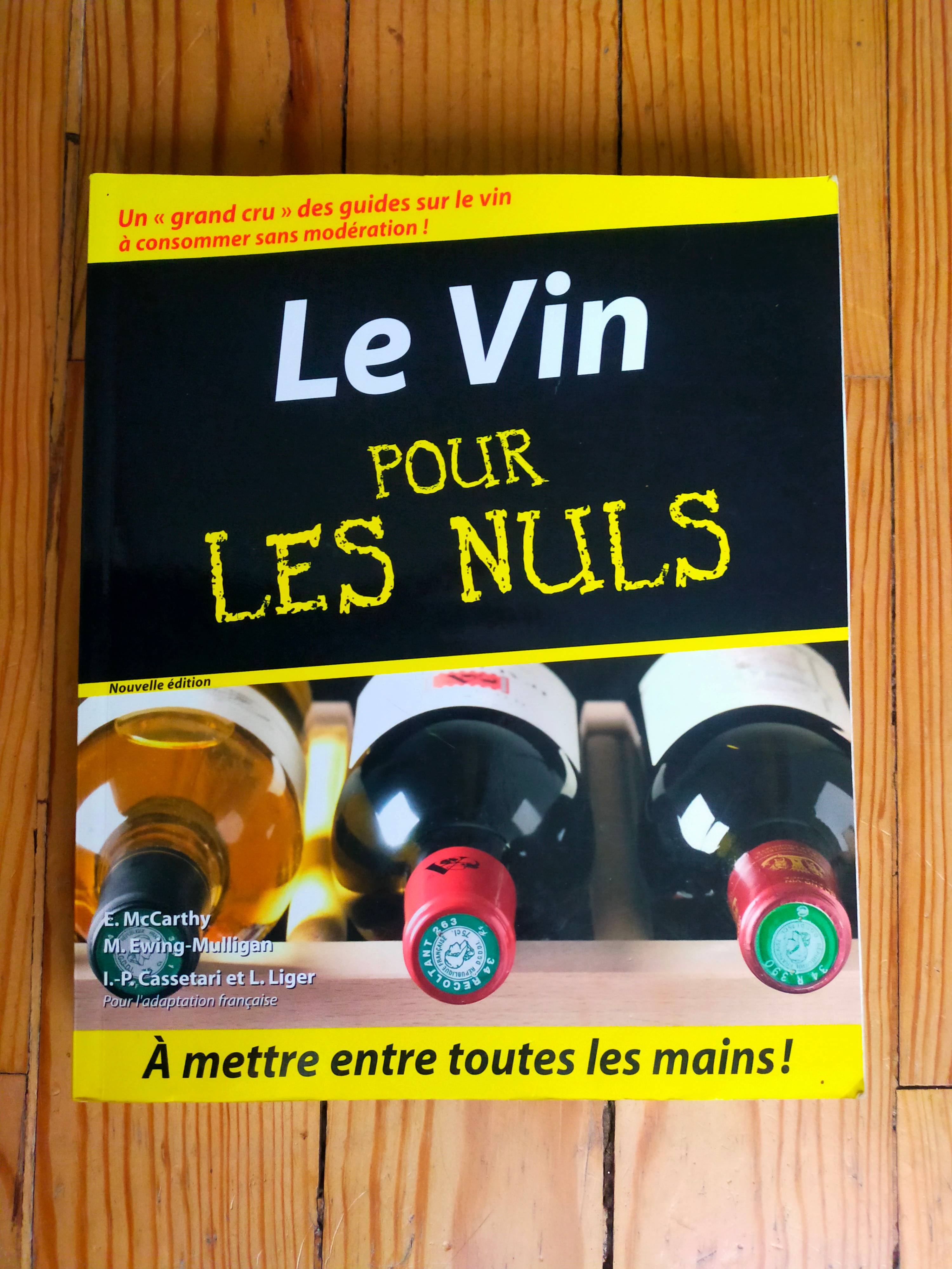 Livre « Le Vin pour les Nuls » Neuf