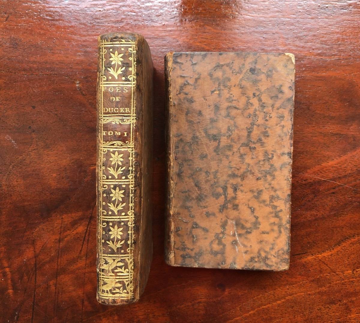 Livre ancien 1760 Poésie