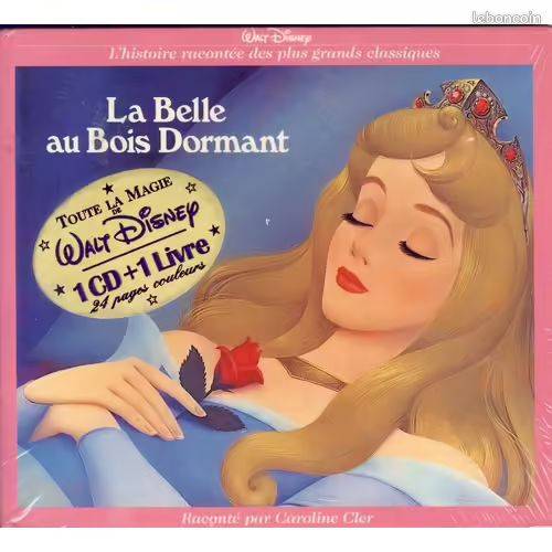 Vends livre CD la belle au bois dormant - livre audio - Caroline CLER