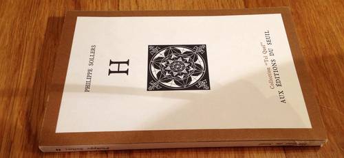 Vends H (livre broché) – de Philippe Sollers