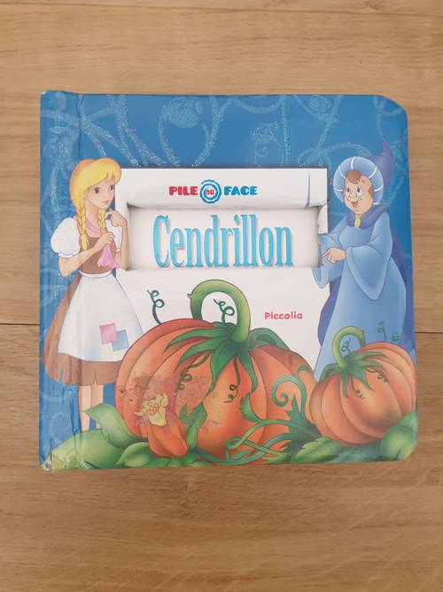 Livre Pile ou Face : Cendrillon + Blanche Neige