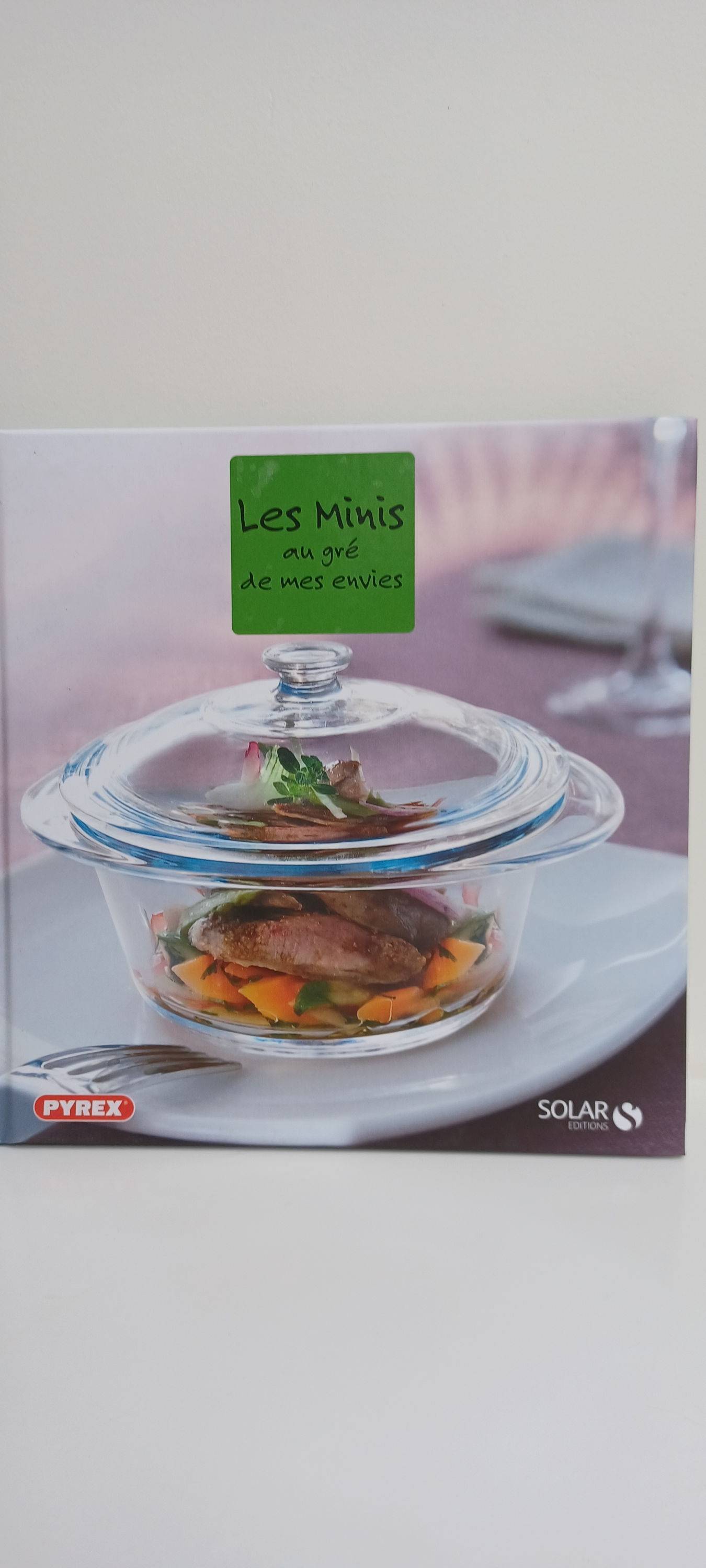 Vends livre neuf de cuisine Les Minis au gré de mes envies