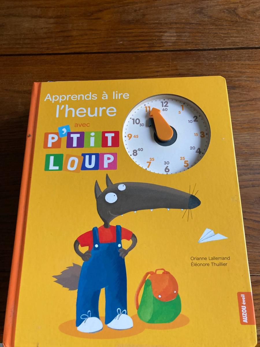 Livre pour enfant P’tit loup eveil Auzou