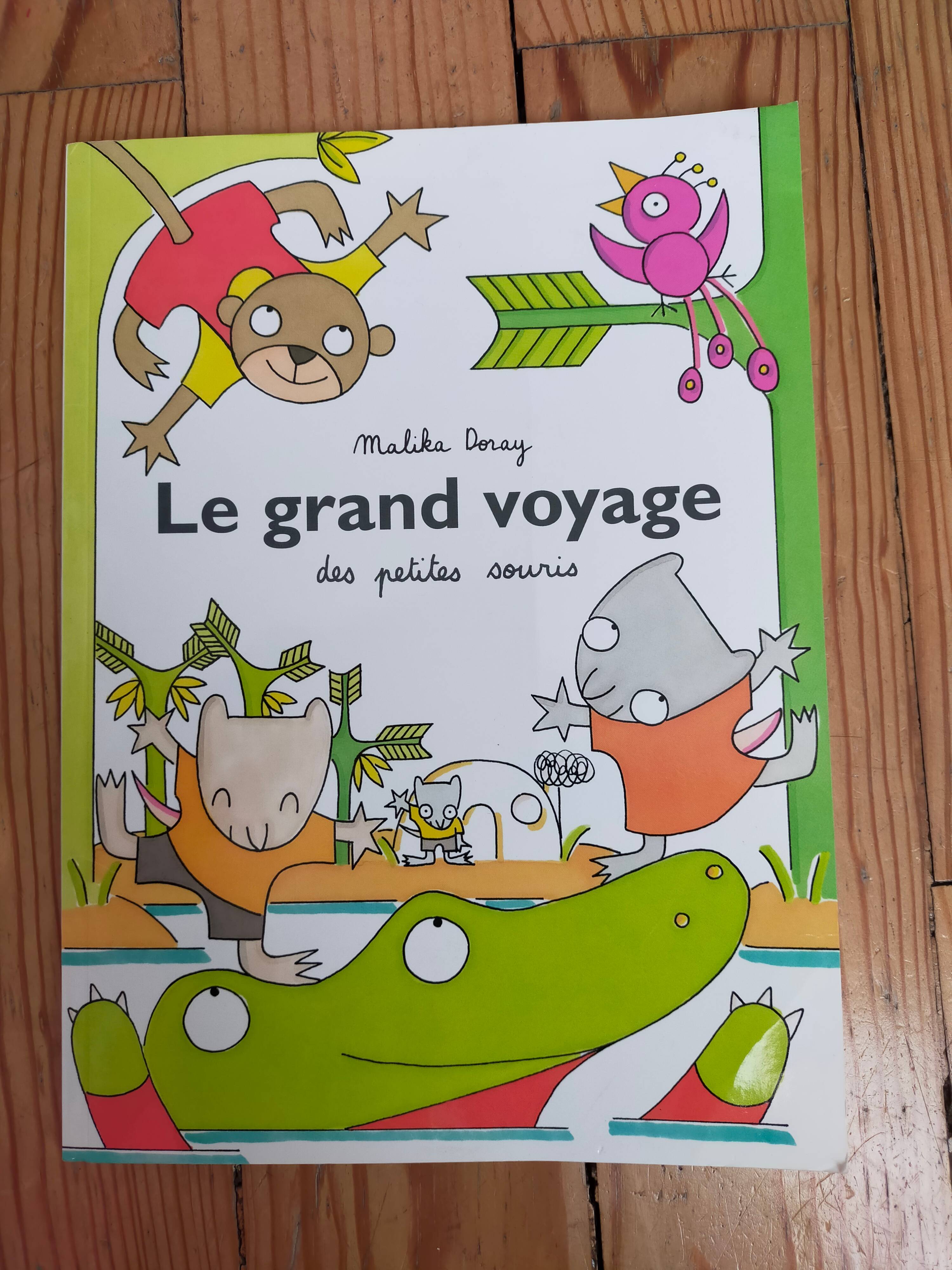 Livre pour enfant « Le grand voyage des petites souris » de l’École des Loisirs